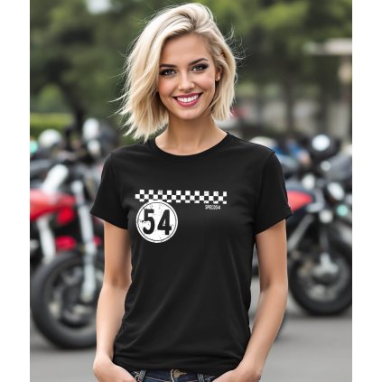 Dámské Tričko S Krátkým rukávem Speed54 Modelka komprese