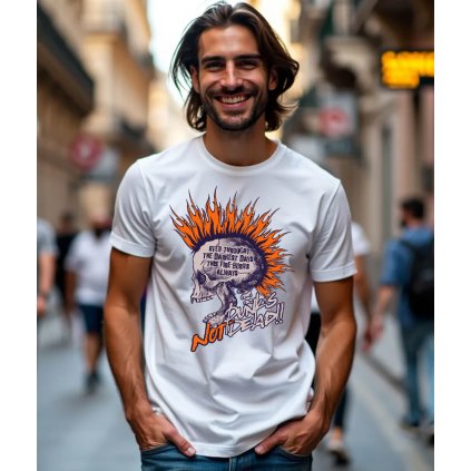 Pánské Tričko S Krátkým Rukávem Punk Not Dead model komprese