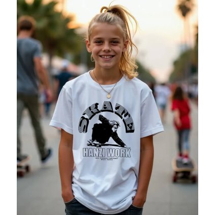 Dětské Tričko S Krátkým Rukávem Skate model komprese