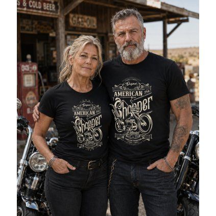 Trička American Chopper Men Woman párová