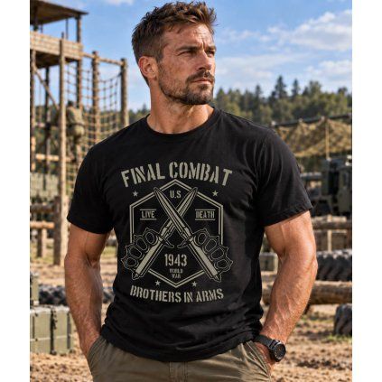 Pánské Tričko S Krátkým Rukávem Final Combat Model