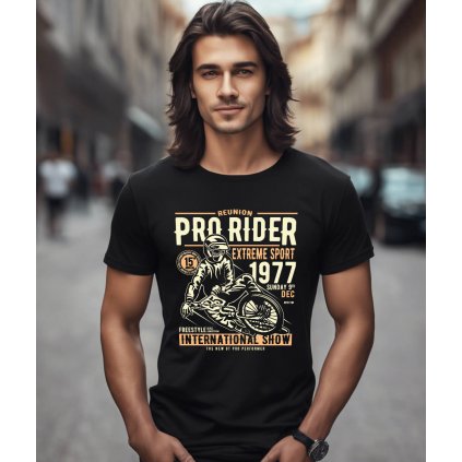Pánské Tričko S Krátkým Rukávem Pro Rider model komprese