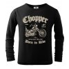 Dětské Tričko S Dlouhým Rukávem Chopper Born To Ride komp