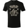 Dětské Tričko S Krátkým Rukávem Illegal Street Racers Ride Fast Ride Hard komp