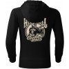 Dětská Mikina Na Zip S Kapucí Custom Bike Hell Skull komp