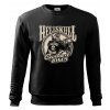 Dětská Mikina Přes Hlavu Bez Kapuce Custom Bike Hell Skull komp