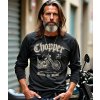 Pánské Tričko S Dlouhým Rukávem Chopper Born To Ride Model komprese
