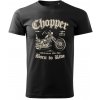 Pánské Tričko S Krátkým Rukávem Chopper Born To Ride 1024 daceb8 kom