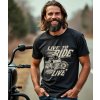 Pánské Tričko S Krátkým Rukávem Live To Ride model komprese