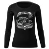 Dámské Tričko S Dlouhým Rukávem Hanziwork Skull KK komprese