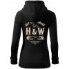 Dámská Mikina Na Zip S Kapucí H&W kompres