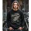 Pánská Mikina Přes Hlavu Bez Kapuce Custom Motorcycles Model komprese
