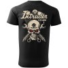Pánské Tričko S Krátkým Rukávem Intruder VS1400 Skull komprese