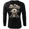 Pánské Tričko S Dlouhým Rukávem Intruder VS1400 Skull komprese