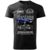 Pánské Černé Tričko S Krátkým Rukávem Mustang Shelby GT350 komprese