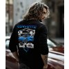 Pánské Tričko S Dlouhým Rukávem Corvette Záda Model komprese