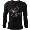 Pánské Tričko S Dlouhým Rukávem Born To Motocross komprese