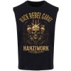 Pánské Tričko Bez Rukávů Hanziwork Black Rebel Garage komprese