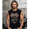 Pánské Tričko Bez Rukávu Chopper Born To Be Wild Model komprese