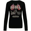 Dámské Tričko S Dlouhým Rukávem Rebel Choppers Záda komprese