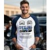 Pánské Raglan Tričko Navy Bílá Skyline R34 Model