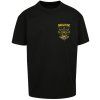 Pánské Oversize Tričko S Krátkým Rukávem Ghetto prsa Logo