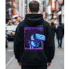Pánská Oversize Mikina Na Zip S Kapucí Metaverse Model