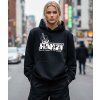 Dámská Oversize Mikina Přes Hlavu S Kapucí Crown Modelka