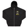 Dámská Oversize Mikina S Kapucí Na Zip Beats prso