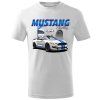 Dětské Bílé Tričko S Krátkým Rukávem Mustang Shelby