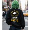Dámská Oversize Mikina Bez Kapuce Přes Hlavu Beats záda Modelkaaa