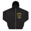 Dámská Oversize Mikina Na Zip S Kapucí Ghetto prsa Logo