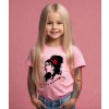 Dětské Tričko Růžové S Krátkým Rukávem Amy Jade Winehouse modelka komp