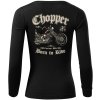 Dámské Motorkářské Tričko CHOPPER BORN TO RIDE