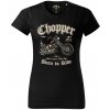 Dámské Tričko S Krátkým Rukávem Chopper Born To Ride komp