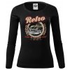 Dámské Tričko S Dlouhým Rukávem Retro Cadillac komp