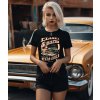 Dětské Tričko Černé S Krátkým Rukávem Kustom Classic And Pin Up manekyn komprese