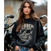 Dámská Mikina Přes Hlavu Bez Kapuce Bobber Street Riders modelka komprese