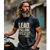 Pánské Tričko S Krátkým Rukávem Lead Follow model komprese