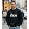 Pánská Oversize Mikina Přes Hlavu Bez Kapuce Crown Model