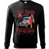 Pánská Mikina Přes Hlavu Bez Kapuce Hot Rods Pin Up komp
