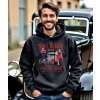 Pánská Mikina Přes Hlavu S Kapucí Hot Rods Pin Up model komprese