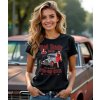 Dámské Tričko S Krátkým Rukávem Hot Rods Pun Up modelka komprese