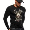 Pánské Tričko s Dlouhým Rukávem Custom Hanziwork Model komp