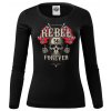 Dámské Tričko S Dlouhým Rukávem Rebel Forever komp