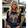 Dámské Tričko S Dlouhým Rukávem Rebel Forever modelka komprese