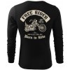 Pánské Černé Tričko s Dlouhým Rukávem Free Rider záda 1024 comp
