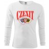 Pánské Tričko S Dlouhým Rukávem Bílé CZexit komp