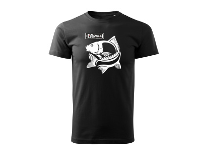 Triko pánské Carp fishing černá