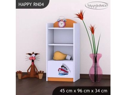 Regál Happy RN04 - velká loď (Barva bílá)